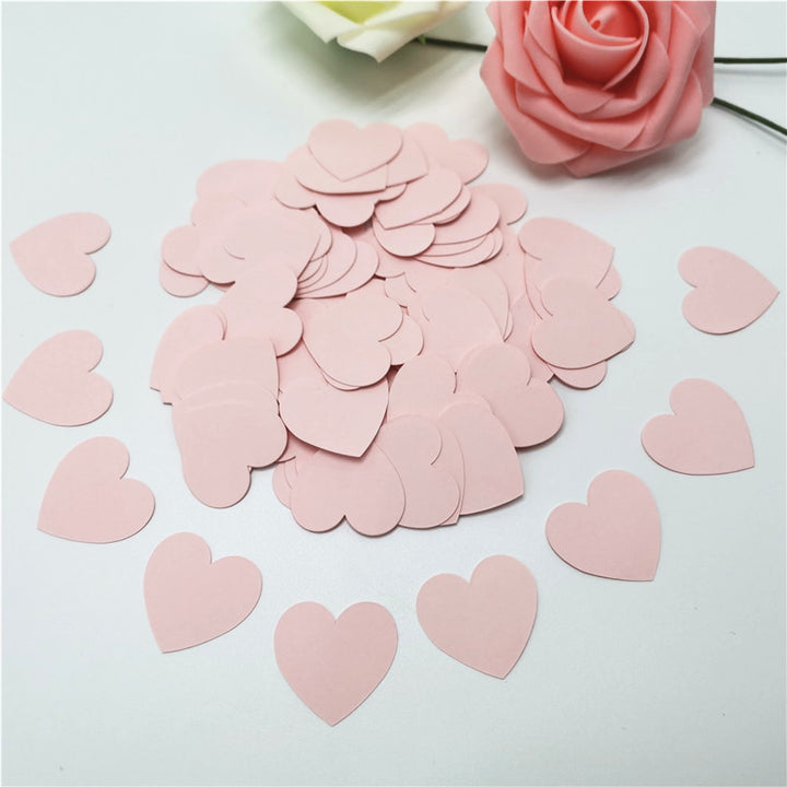 Heart Shaped Glitter Confetti - 100 Pieces