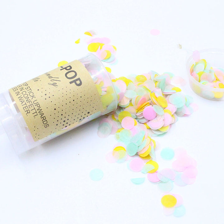 Music Confetti Push Tube