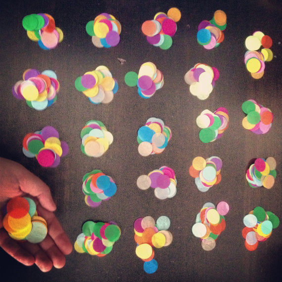 Mixed Color Confetti - 15 Grams