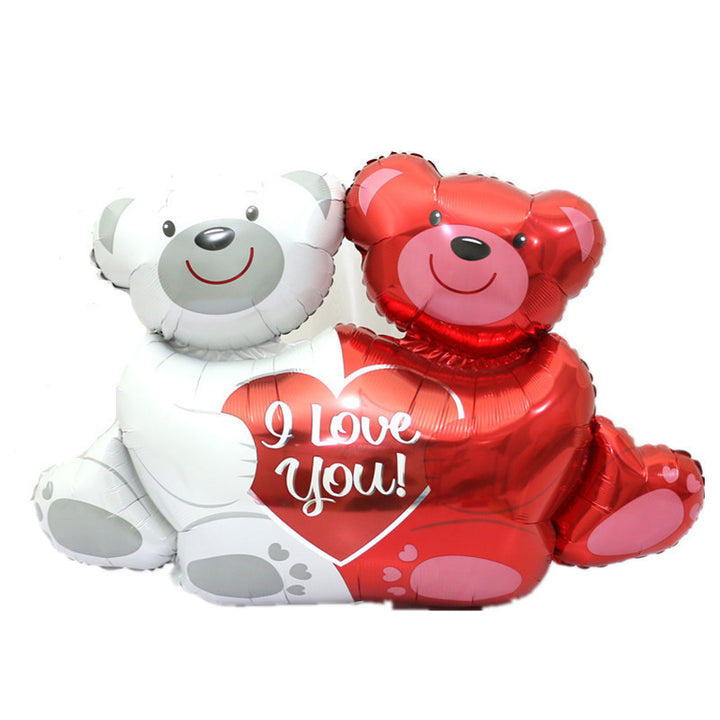 20 Inch Love Hugging Bear Balloon