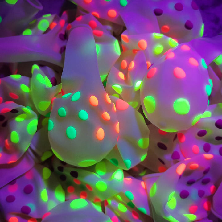 12 Inch Neon Balloon - 10 Pcs