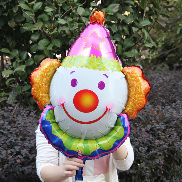 36 Inch Clown Head Balloon