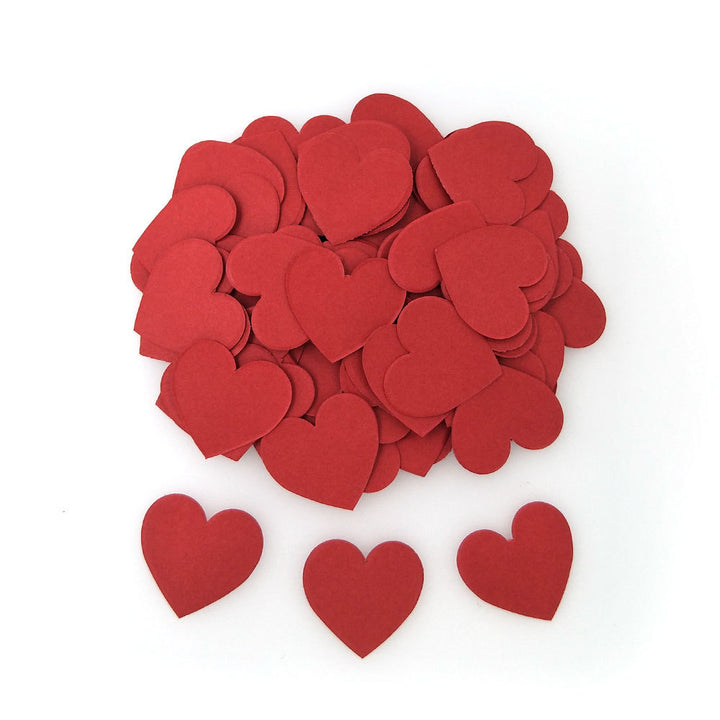 Heart Shaped Glitter Confetti - 100 Pieces