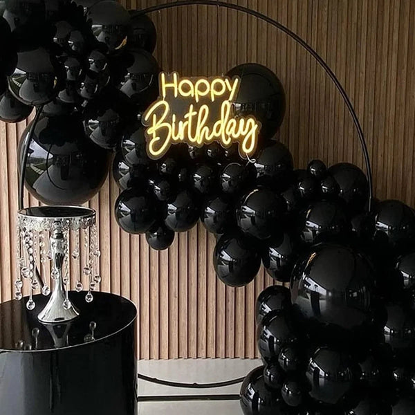 Black Balloon Set - 102 pcs