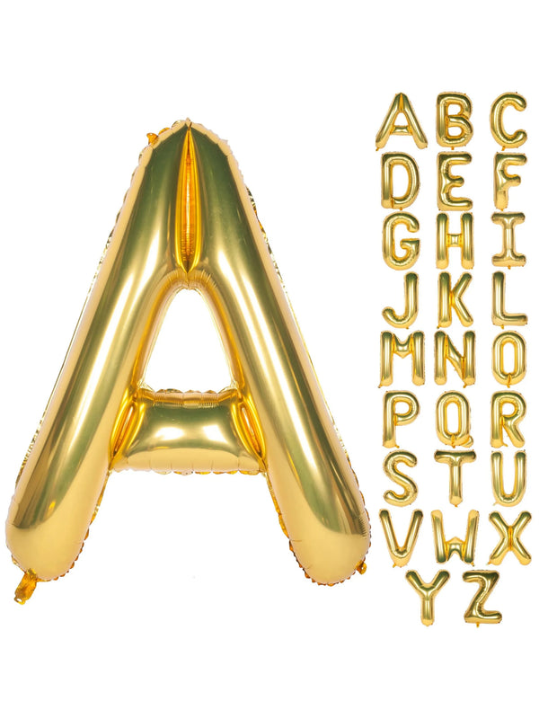 40 inch Gold Foil Letter Balloon