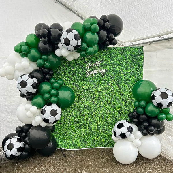 Football Themed Party Balloons - 125 Pcs