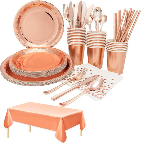 Rose Gold Tableware