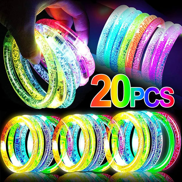 Glow in The Dark Bracelets - Pack of 5/10/20