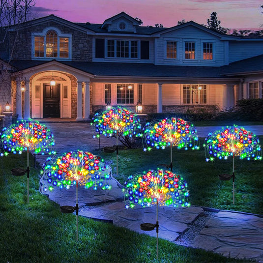 LED Solar Firework  Outdoor Waterproof Decoration