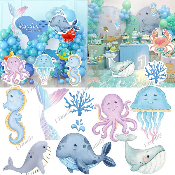 Marine Animal Theme Cardboard Cutouts