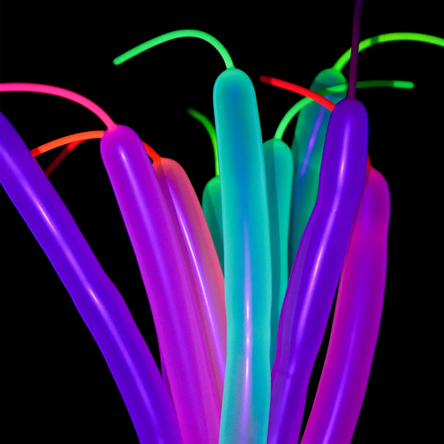 Neon Glowing Balloons
