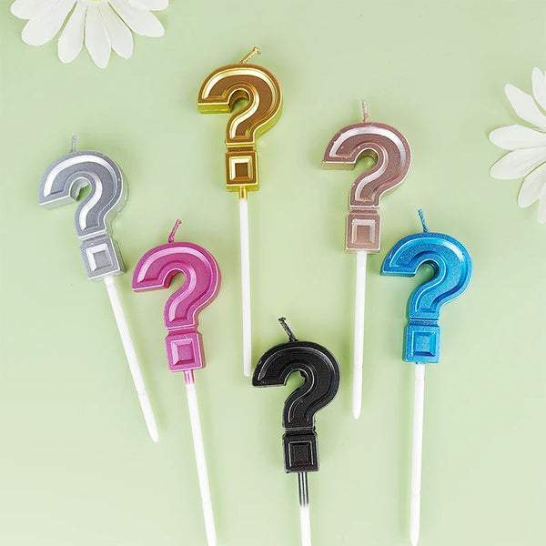 Creative Party Question Mark Candles