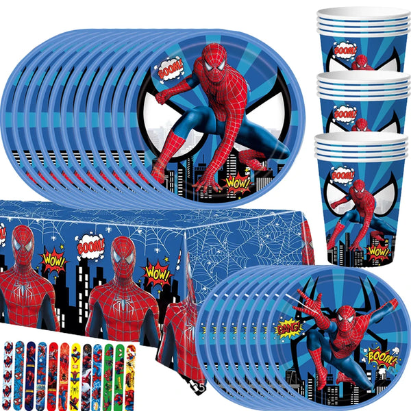 Spiderman Theme Tableware