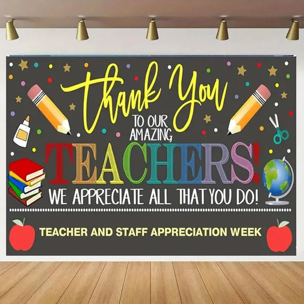 Teachers thank week background