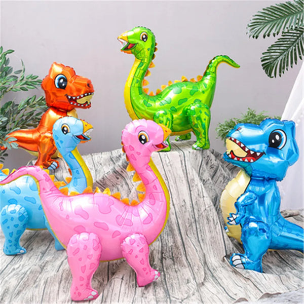 1pcs 3D Giant Assemble Dinosaur Foil Balloon