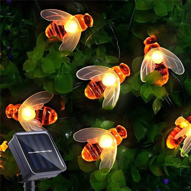 Solar String Light Bee Outdoor Decorations