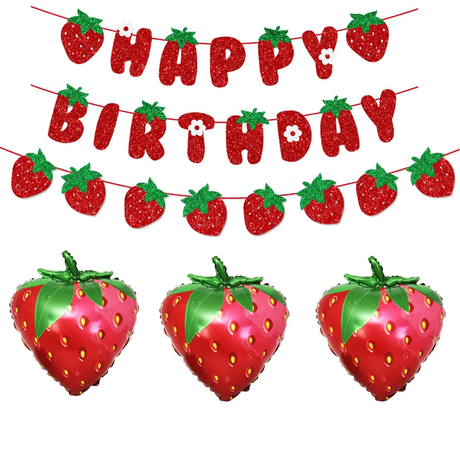 Strawberry Party Theme