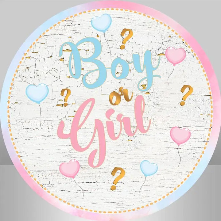 Gender Reveal - Baby Shower Backdrop