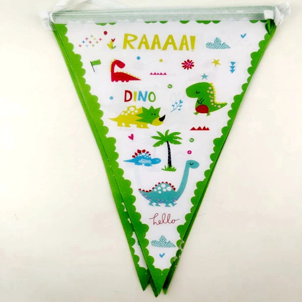 Dinosaur Theme Hanging Banner Decoration