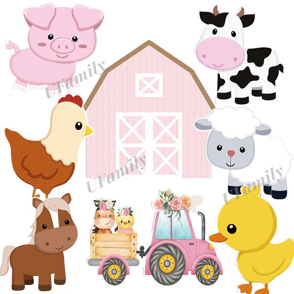 Farm Theme Cardboard Cutouts