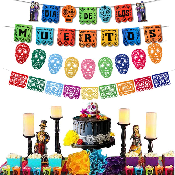 Mexico Day of The Dead Banner