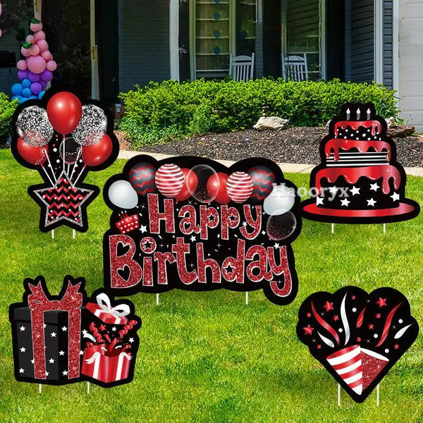 Happy Birthday- Retirement Yard Sign