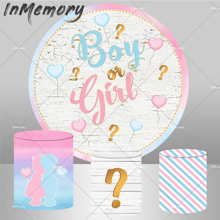 Gender Reveal - Baby Shower Backdrop