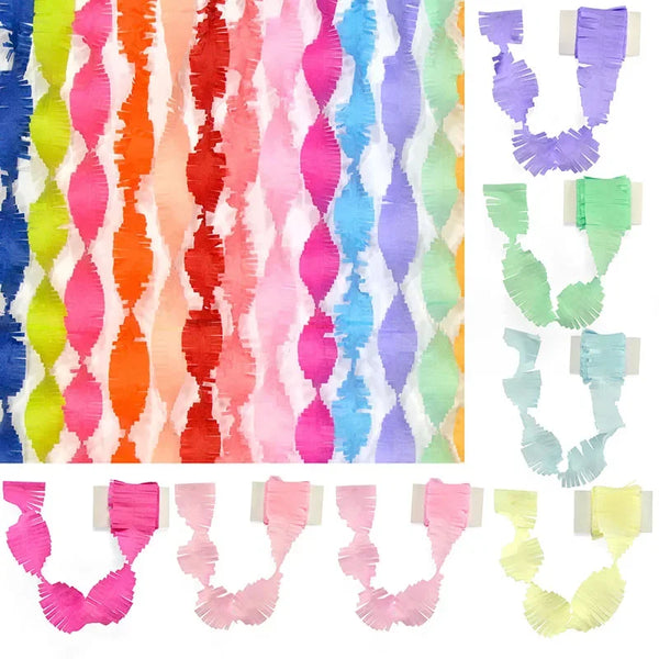 3M Fringed Tissue Paper Streamers - 1 Roll