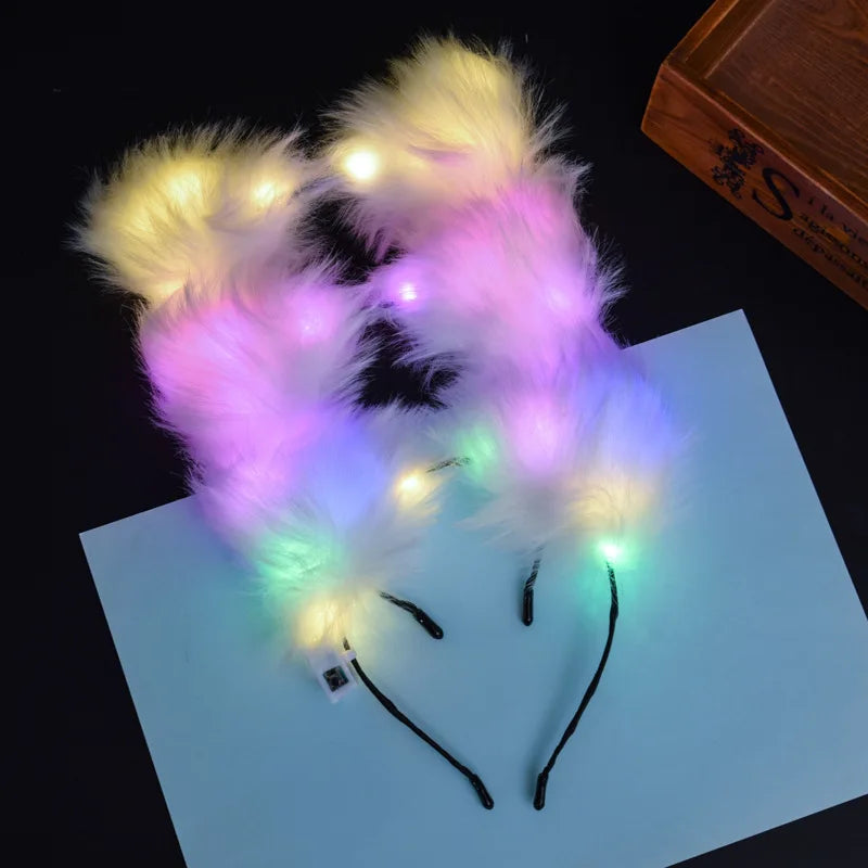 Fox Ears LED Glow Headband