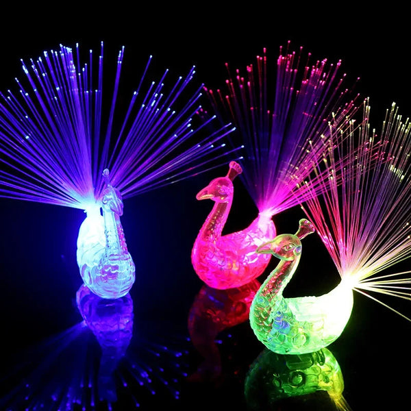 1PCS Luminous Peacock Decoration