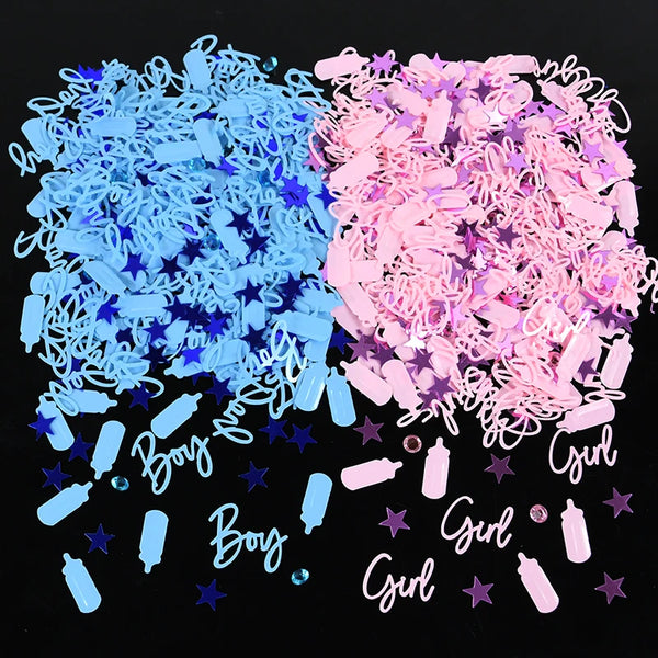 15g/bag Blue Pink Boy Girl Sequins Confetti