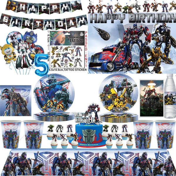 Transformers Birthday Party Decorations