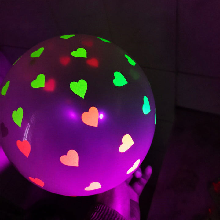 12 Inch Neon Balloon - 10 Pcs