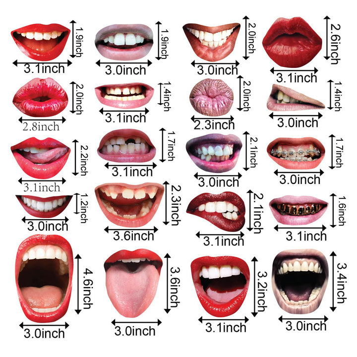 Lip Photo Prop - Pack