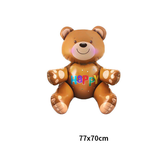 Bear Foil Balloon